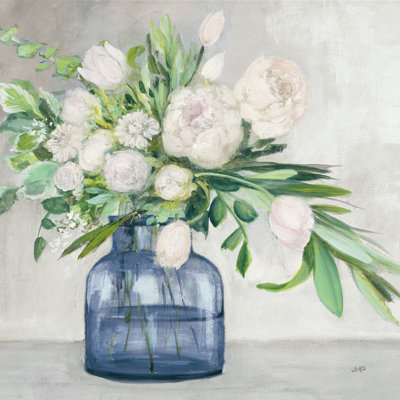 Bouquet de printemps indigo
