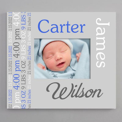 Grey Wood Matte Picture Frame