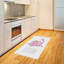 Fontenot Cat Flatweave Pink/White Area Rug-42029426