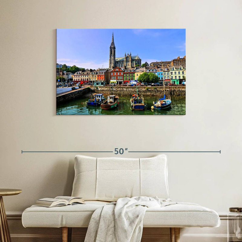 Bateaux Ravi Cobh Harbour, H 26 po x l 39 po