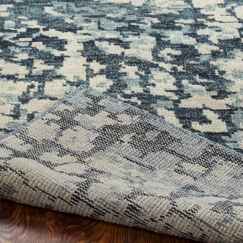 Champlin Wool Abstract Area Rug, Rectangle 8' x 10'