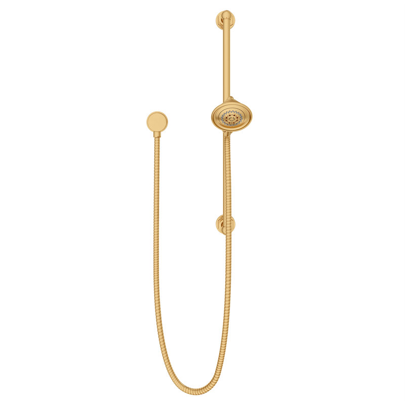 Oak Hill Personal Shower Set With Handshower, Satin Brass