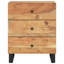Alhambra 55cm W Metal Bedside Table
