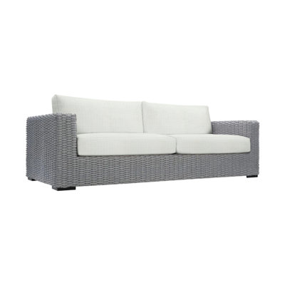 Capri Outdoor Metal Loveseat