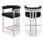 Emmeke Upholstered Counter Stool with Metal Frame-935295594