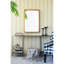 Superbe miroir rectangulaire en bois de 24 po x 36 po pour le décor du vestibule de la chambre à coucher - Rehausse l'ambiance de