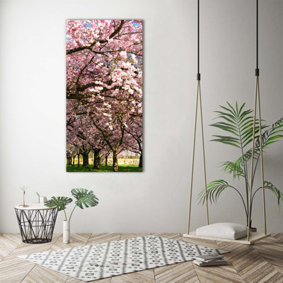 Cherry Trees - Wrapped Canvas Print