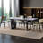 Rectangular Marble & Sintered Stone Dining Table-842470266