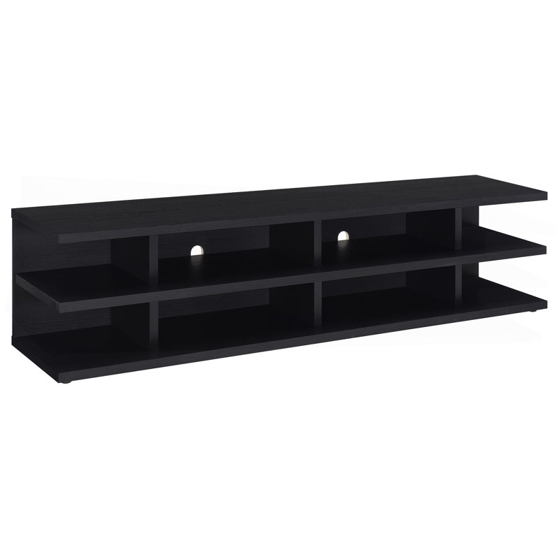 Meuble télé Starnes, Noir