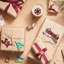 Ornements d'arbre de Noël 18 pièces Buffalo Plaid Merry Christmas Ho Ho Ho Joy