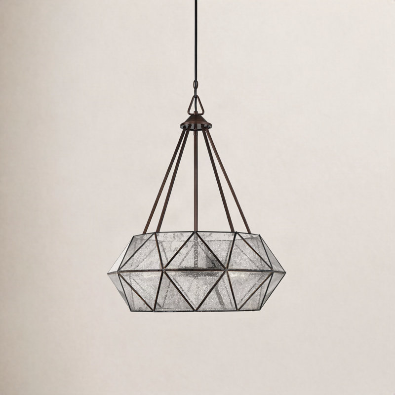 Sky 5 - Light Unique Geometric Chandelier