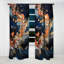 Hawn - Peinture abstraite rideau occultant - 1 panneaux-590790516