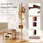Portemanteaux en bois massif pour porte de chambre à coucher, salon, vestibule