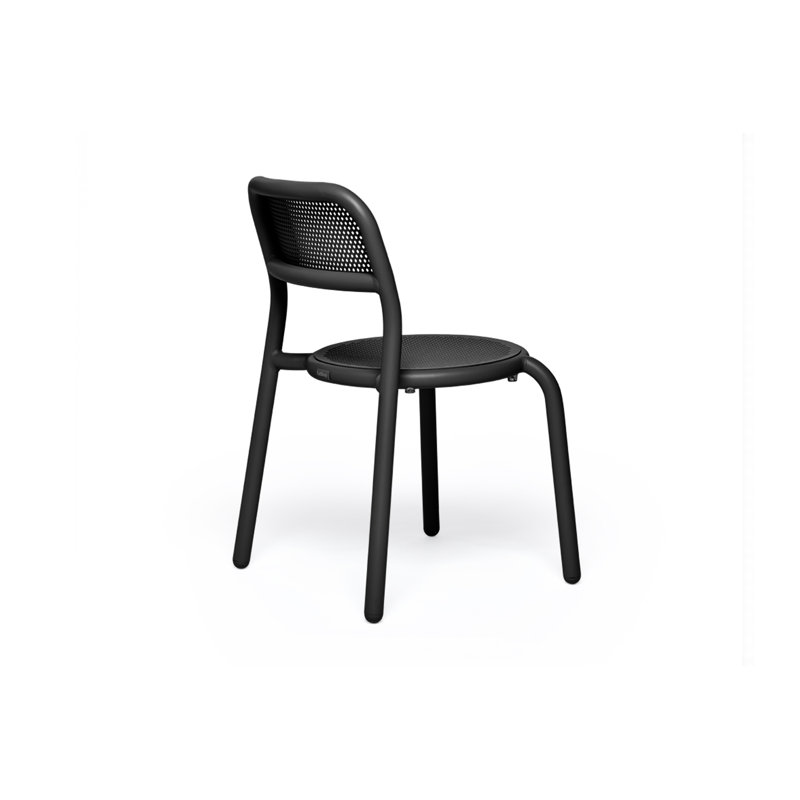 Toni Tablo Outdoor Dining Table Set With Chairs, Anthracite, 6