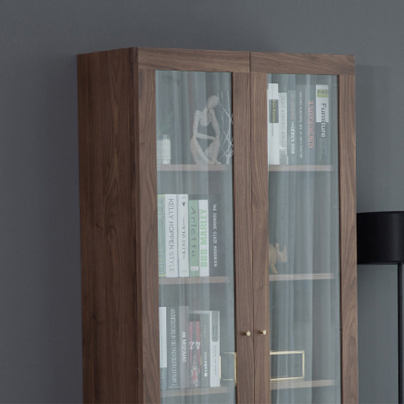 Light luxury unique design bookcase