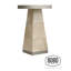 Melange Stone End Table