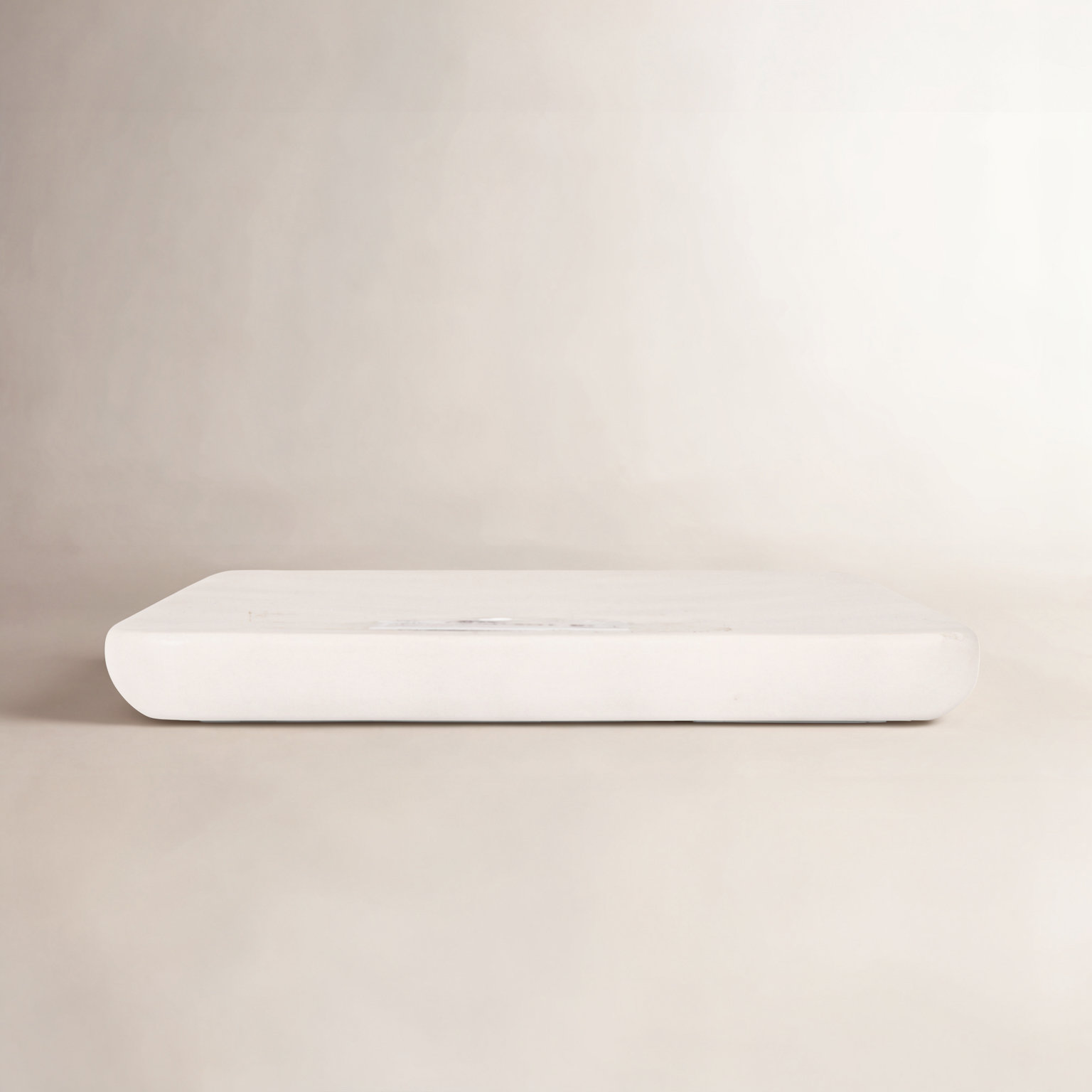 Marble Serving and Cutting Board, White