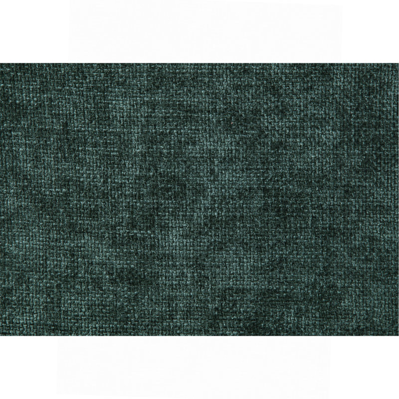 Causeuse en chenille verte