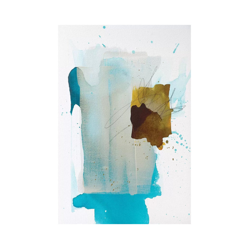 Rust Drops by Kent Youngstrom - Wrapped Canvas Painting, 30.48cm H x 20.32cm W x 1.905cm D