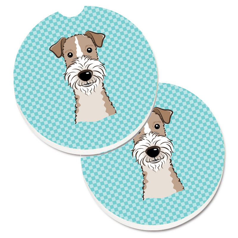 Sous-verre Retriever, Bleu, Fox-terrier à poil dur