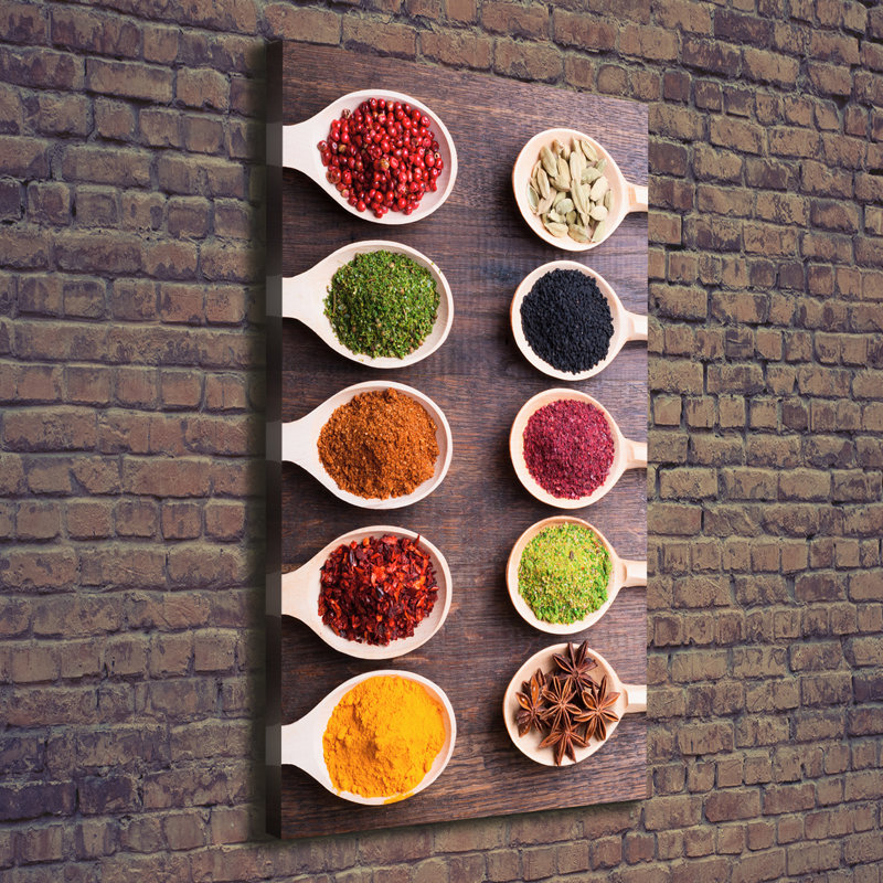 Spices - Wrapped Canvas Print