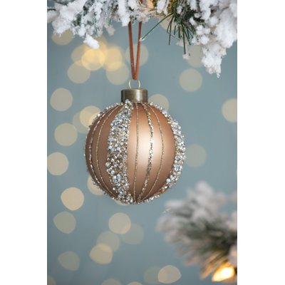 Ornement boule de Noël Band