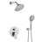 Wall Mounted Shower System with Pressure Balanced Valve-85227668