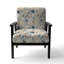 Fauteuil d'appoint rembourré Ethereal Neutrals Ii Boho