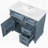 36 Inch Bathroom Vanity with Ceramic Sink-572198477
