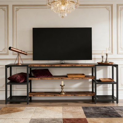Media Entertainment Center,Industrial TV Stand,Storage Display