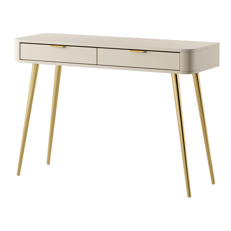 Asyana Dressing Table, Beige/Gold