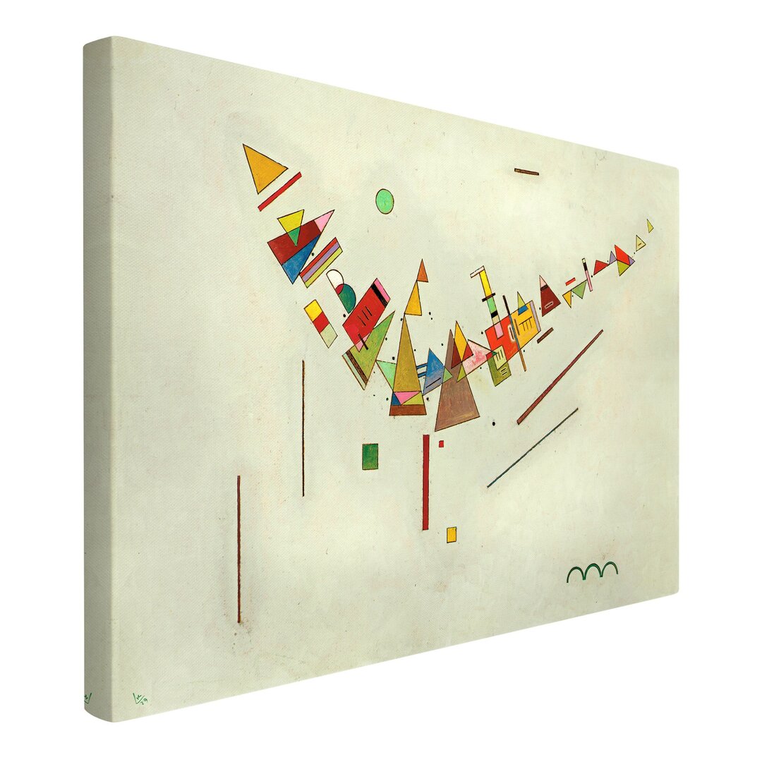 Leinwandbild - Wassily Kandinsky - Winkelschwung