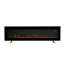 Wall mount Electric Fireplace with Remote Included, 12 Flame Colours,1800W-1909659814