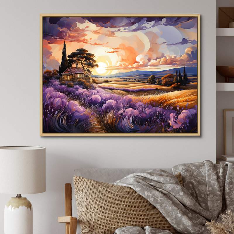 Toscane, charme campagnard en Italie, Gold Picture Framed, 16" H x 32" W