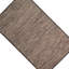 Tapis intérieur / extérieur brun en polypropylène tressé à la machine Rectangle Aveyon-1094853183
