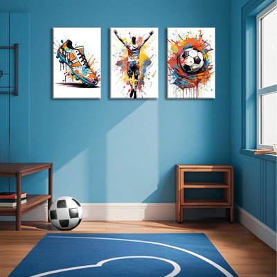 3 Piece Wrapped Canvas Print