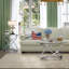 Lakhraj Glass Cross Legs End Table-51981486-52101952