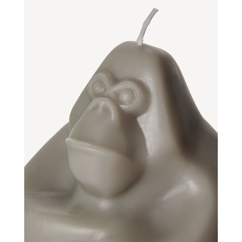 Gabba Unscented Novelty Candle, Gray