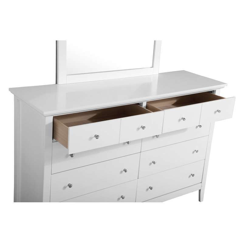 Lyons 58'' W 8 - Drawer Dresser, White