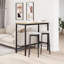 Metal Base Dining Table-455076249-455076255