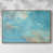 Toile naturelle avec cadre flottant