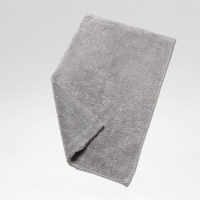 Reversible 100% Cotton Rectangle Bath Rug