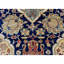 Bakshahesh Wool Oriental Area Rug in Navy/Rust-106955084