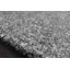 Tapis décoratif gris à poils longs fabriqué à la main hackël-28782205