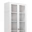 Armoire de cuisine en métal - 72 po de hauteur avec tablettes réglables, structure en acier inoxydable robuste, armoire autoportante pour cuisine / garde-manger / salle de bain