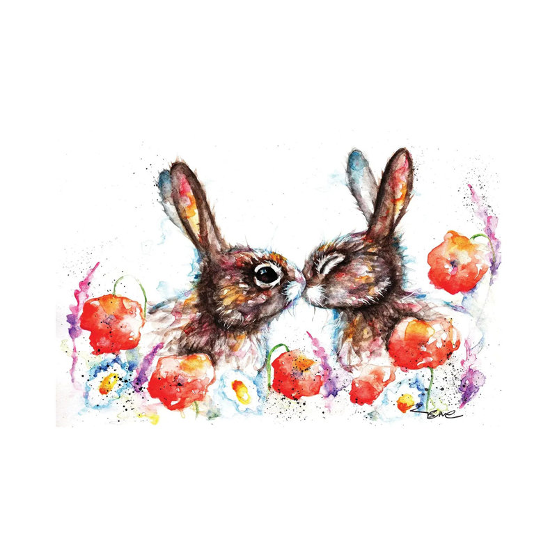 BebesArts - Print, Wrapped Canvas, 20.32 cm H x 30.48 cm W