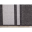 Tapis de salon en polyester à rayures grises Colaine-1237047685
