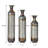 Medhansh Large Floor Vase with Twilight Glaze Finish, Distressed Tall Metal Vase, Flower Vase(Set Of 3)-1290869987
