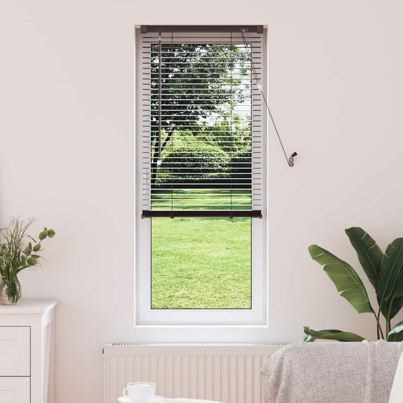 Venetian Blind, 60cm W x 150cm L, Dark Brown