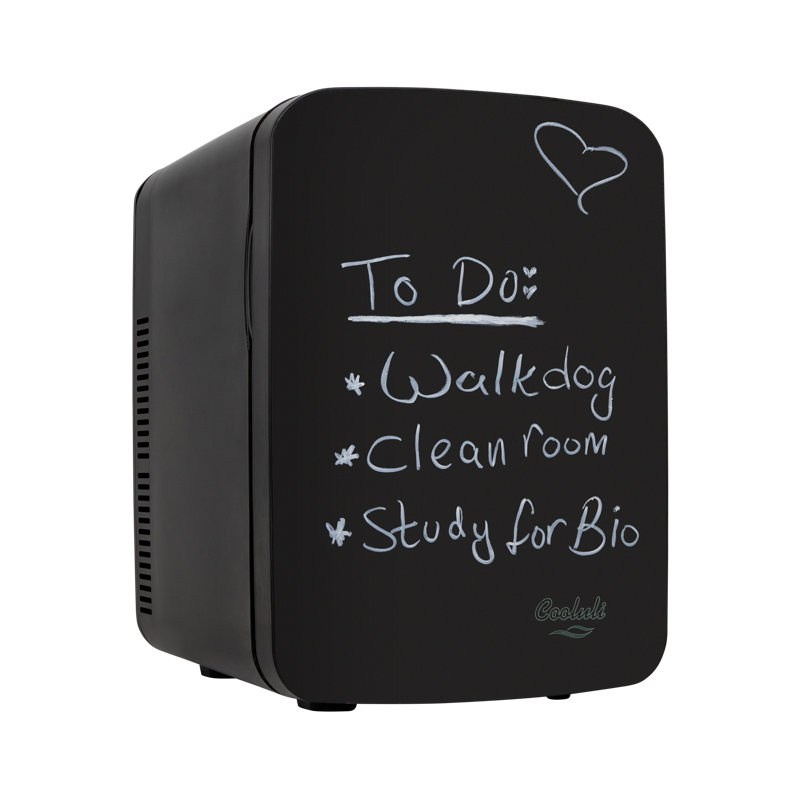 Compact Black Chalkboard Portable Mini Fridge